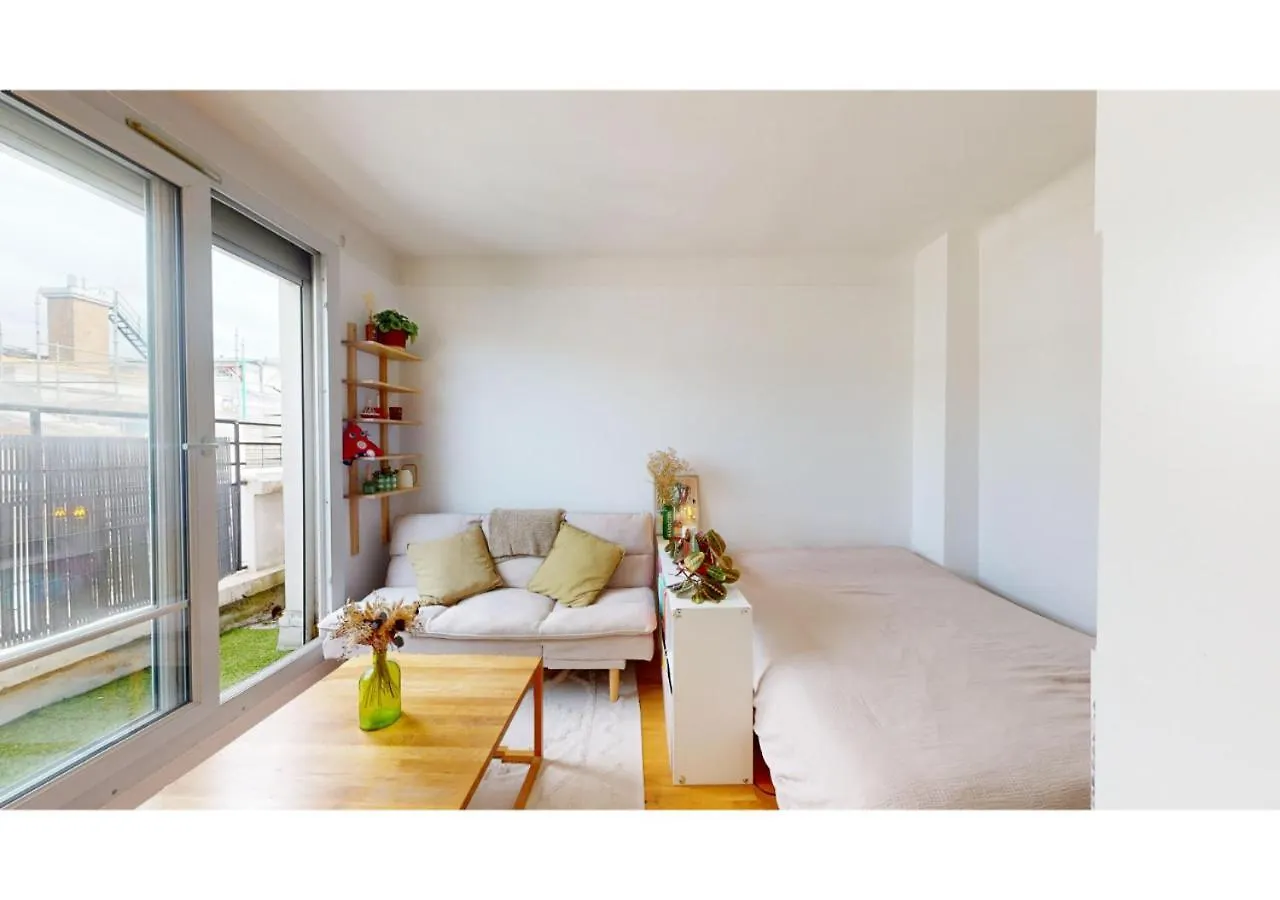 Joivy Charming Studio With Eiffel Tower View Apartment Paris